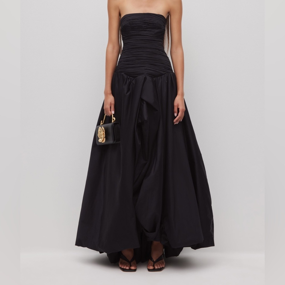 Aje Bubble Hem Maxi Dress